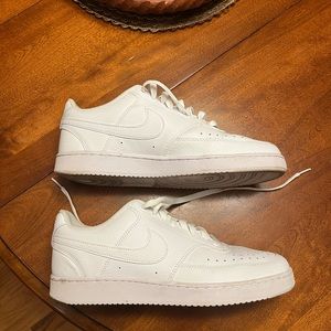 COPY - Mens nike court vision white men sz 9